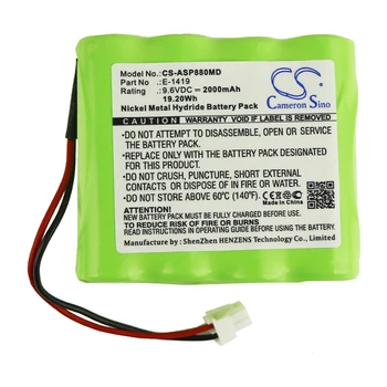 

Cameron Sino Battery for Ampall SP-8800 Syringe Pump Replacement Ampall E-1419 2000mAh