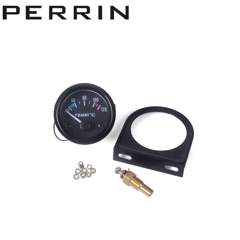 Free shipping Car Gauge 2&quot 52mm Water Temp 40~120 Centigrade Temperature Vehicle Meter Black Shell 12V | Автомобили и