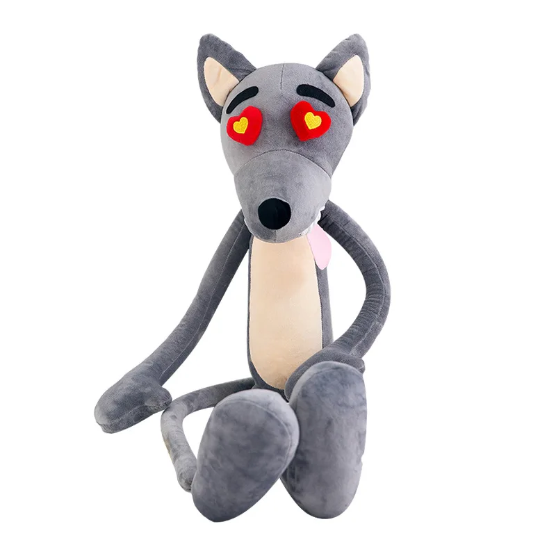 large wolf plush