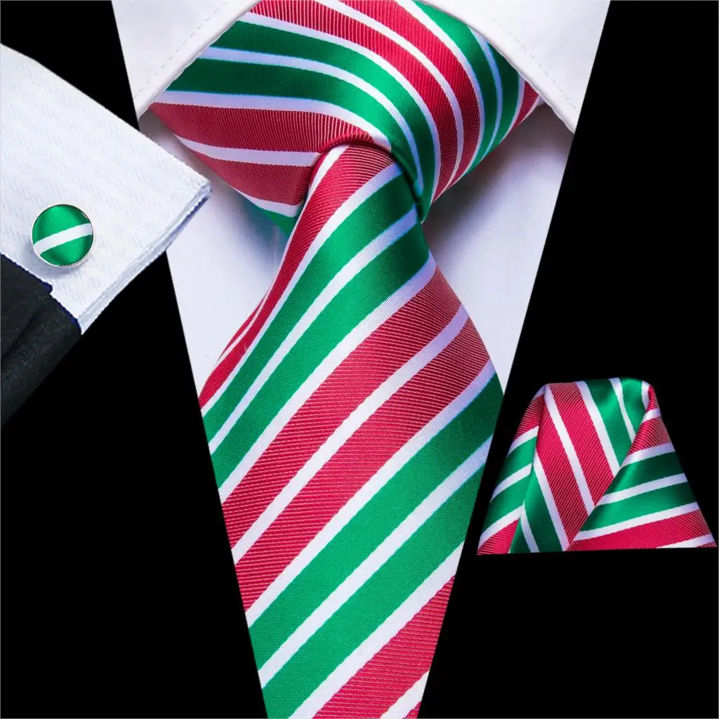 Hi-Tie подарки для мужчин рождественские галстуки для мужчин шелк Hanky запонки набор Цветочные жаккардовые Gravatas мужские галстуки вечерние большие галстуки