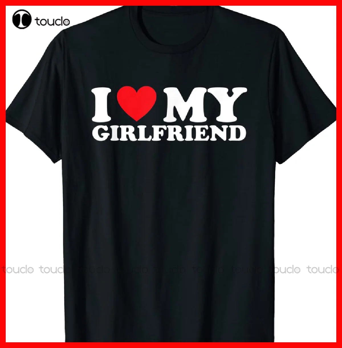 Футболка женская хлопковая рубашка для плавания с надписью I Love My Girl Heart Friend |