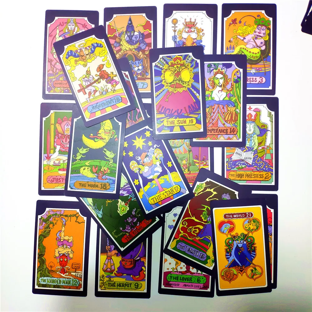 Таро 22 Grand Akana + 9 Royal Gods 31 аниме Джоджо странное Adventure Dio Jotaro Kujo Joseph Бруно Bucciarati JoJo