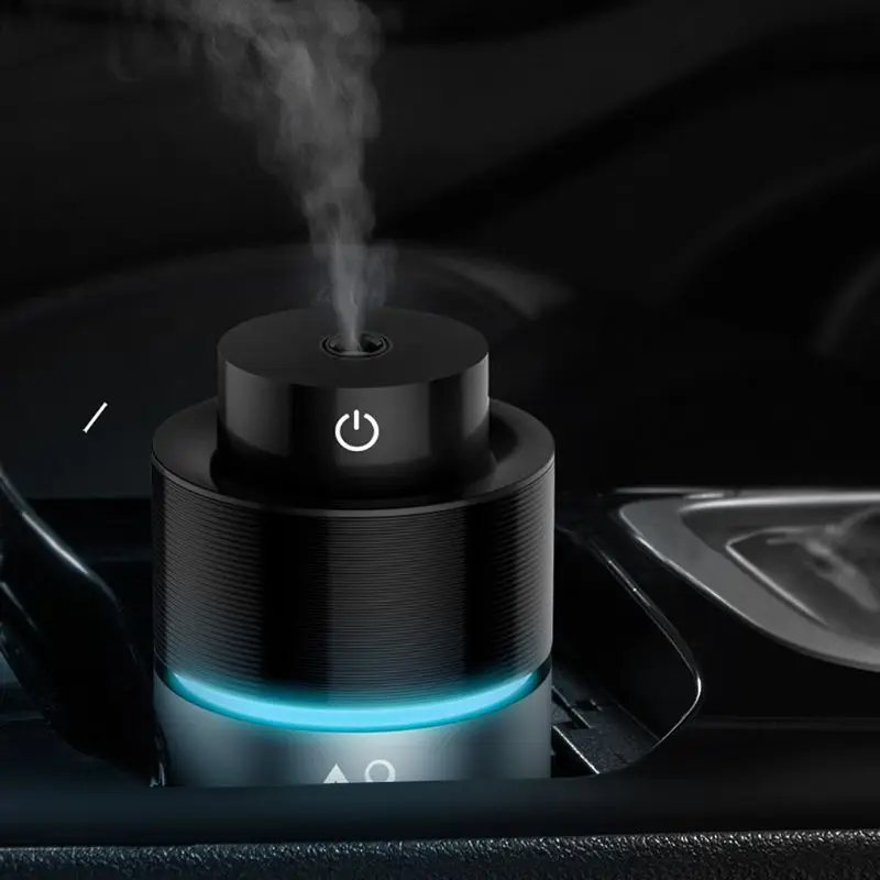 Портативный мини USB Автомобильный увлажнитель воздуха Арома диффузор Эфирные масла Ароматерапия светодиодные лампы для дома и офиса R9CD