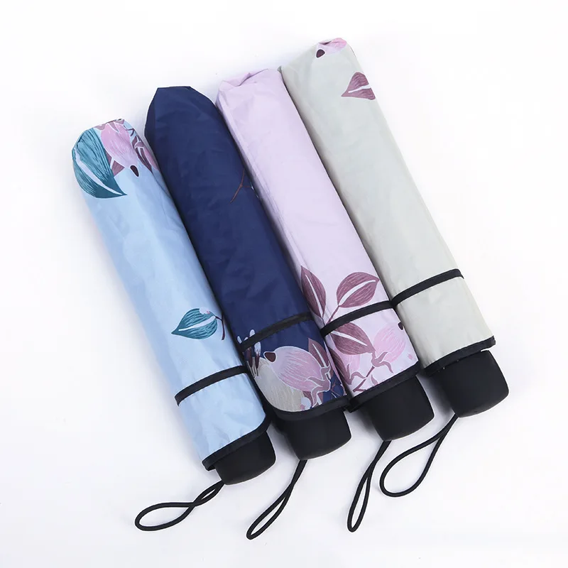 

Umbrella One Hand Men and Women Sun Protection UV Protection Automatic Large Black Coated Umbrella Named Descendants of Royal