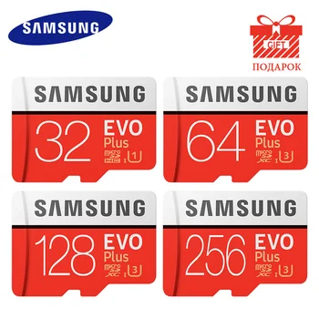 

SAMSUNG Memory Card Micro SD 256GB 32GB 64GB 128GB 512G SDHC SDXC Grade EVO+ Class 10 C10 UHS TF SD Cards Trans Flash Microsd