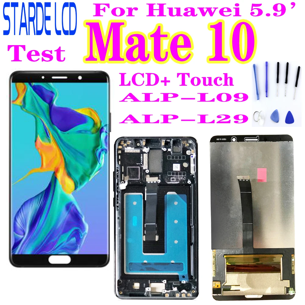 

For Huawei Mate 10 LCD Display Touch Screen Digitizer Assembly For Huawei Mate 10 LCD Mate10 ALP L09 L29 Screen Replacement