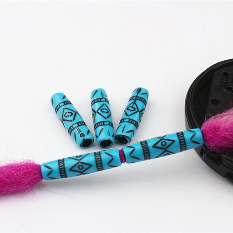 20/50 PCS Dreadlock   ׼   öƽ Ӹ  ũ  ߰ Ӹ        