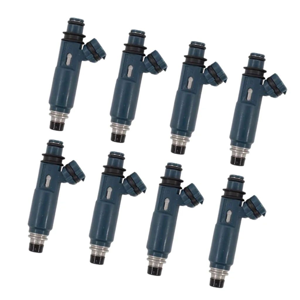 Set Of 8 Fuel Injectors Replacement 84212236 Professional Spare Parts