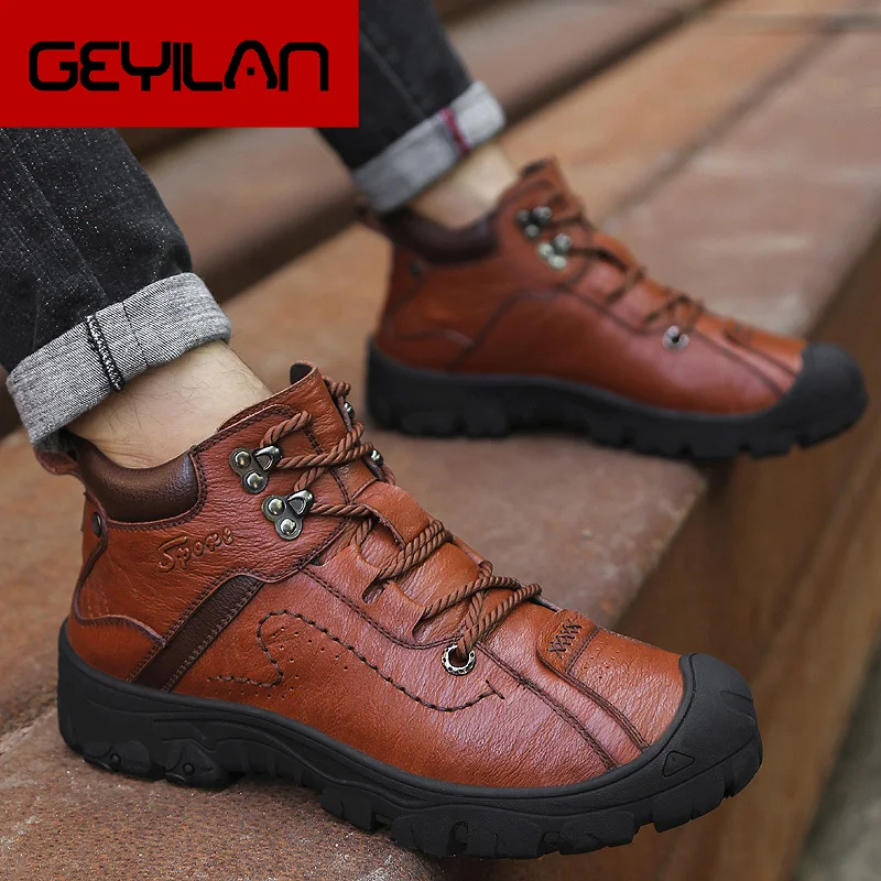 Мужские ботинки из натуральной кожи; высококачественные ботильоны; сезон весна-осень-зима; Мужская обувь; ботильоны; Мужская зимняя обувь; к... Мужские ботинки из натуральной кожи; высококачественные ботильоны; сезон весна-осень-зима; Мужская обувь; ботильоны; Мужская зимняя обувь; к...