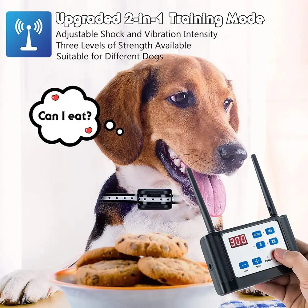 wireless dog fence range