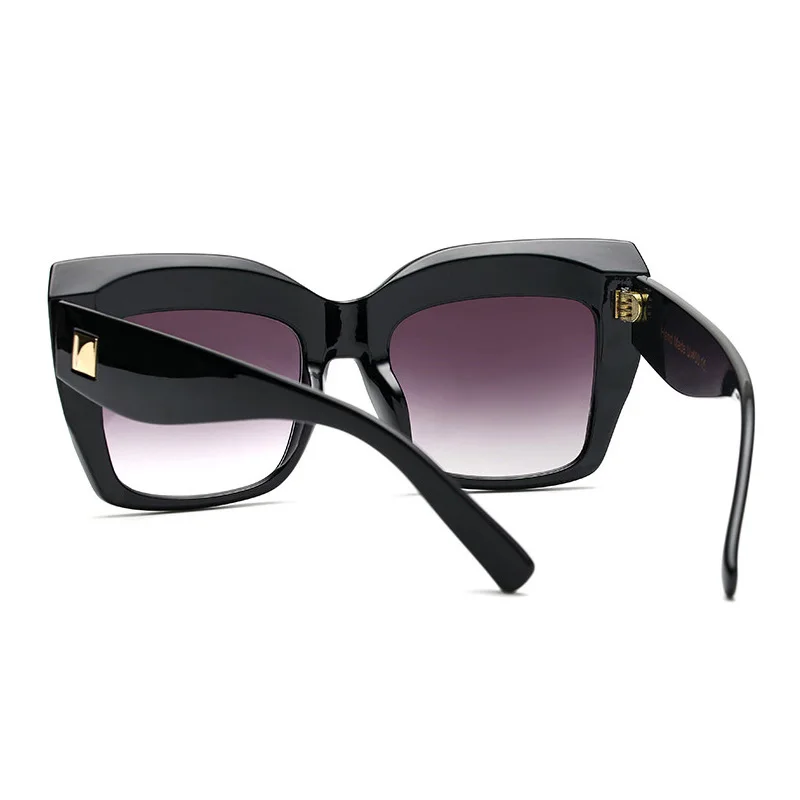 Очки солнцезащитные женские ацетатные с прозрачными линзами Ss913|oversized vintage