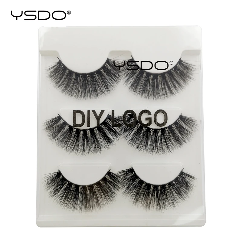 

20 Packs false eyelashes custom logo 60 pairs cruelty free 3d mink lashes DIY LOGO packaging wholesale private label eyelashes X