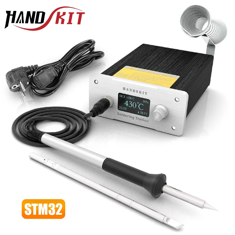 T12 Soldering Station STM 32 Digital Temp Adjust Repair Soldering Iron Equipment Portable Home Electronics Repair Tool Set soldering station,soldering tool