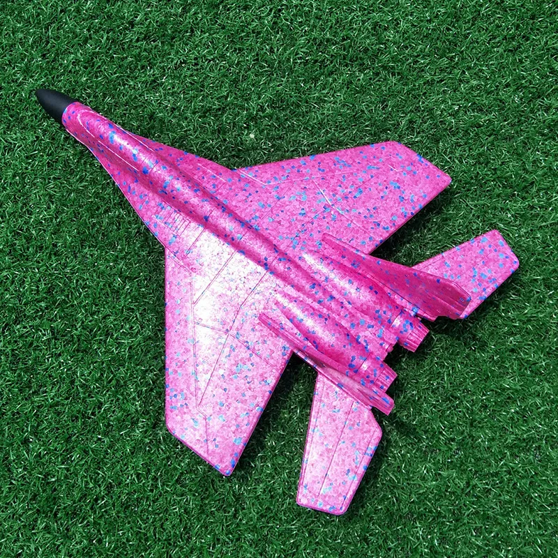 

New Style Hand-Tossed Gliding Fighter Plane EPP Model Airplane Foam Airplane Anticollision Drop-resistant Outdoor Children Assem