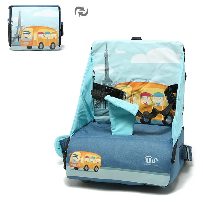 Сумка для детских подгузников для путешествий, пеленка для младенцев, рюкзак для пеленания, стул для кормления, утолщенная подушка, стульчик для кормления, сумка для ухода за ребенком - Цвет: A