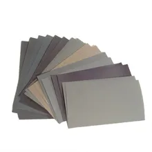 15Pcs Feuilles De Papier 150/180/240/400/600/800/2000/5000/7000 Grain Polissage Voiture Métal Verre Céramique Humide En Bois/papier de Verre Sec