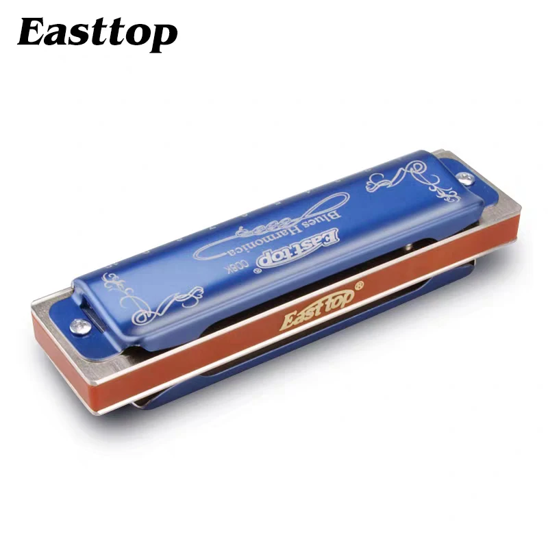 Easttop Diatonic губная гармоника 10 отверстий Губная гармошка рот органный музыкальный инструмент Ключ C Музыкальные инструменты Восточный Топ T008K T008L