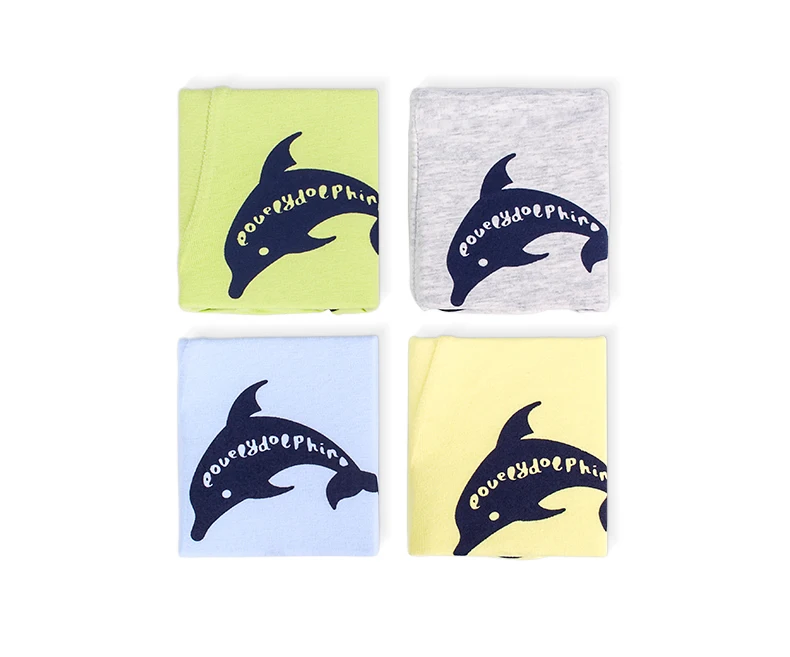 2pcs/lot baby boy underwear kids boxer cotton soft Whale print boys underpants 3 4 5 6 7 8 9 10 11 12 13 14 years child panties