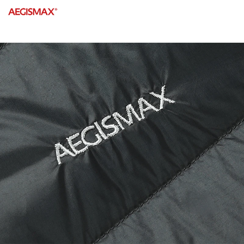 AEGISMAX, уличный, для кемпинга, альпинизма, ультра-светильник, теплый, белый, гусиный пух, мужской пуховик