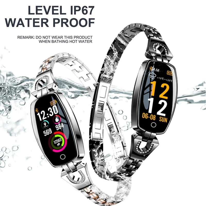 Смарт-часы android для женщин фитнес-браслет кровяное давление монитор сердечного ритма водонепроницаемые наручные часы для женщин наручные часы