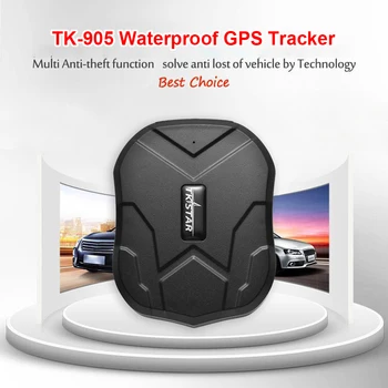 

TK-905 Rechargeable Waterproof GPS GSM Tracker Tracker Real-time Vehicle Locator Voice Monitor Real Time Locators