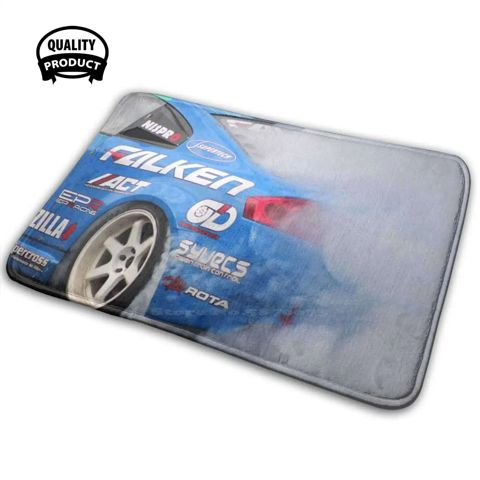 3D товары для дома Falken Drift, коврик, ковер, подушка Bdc, британский Дрифт, Дрифтинг, Falken Team Falken Smoke Perggals Car