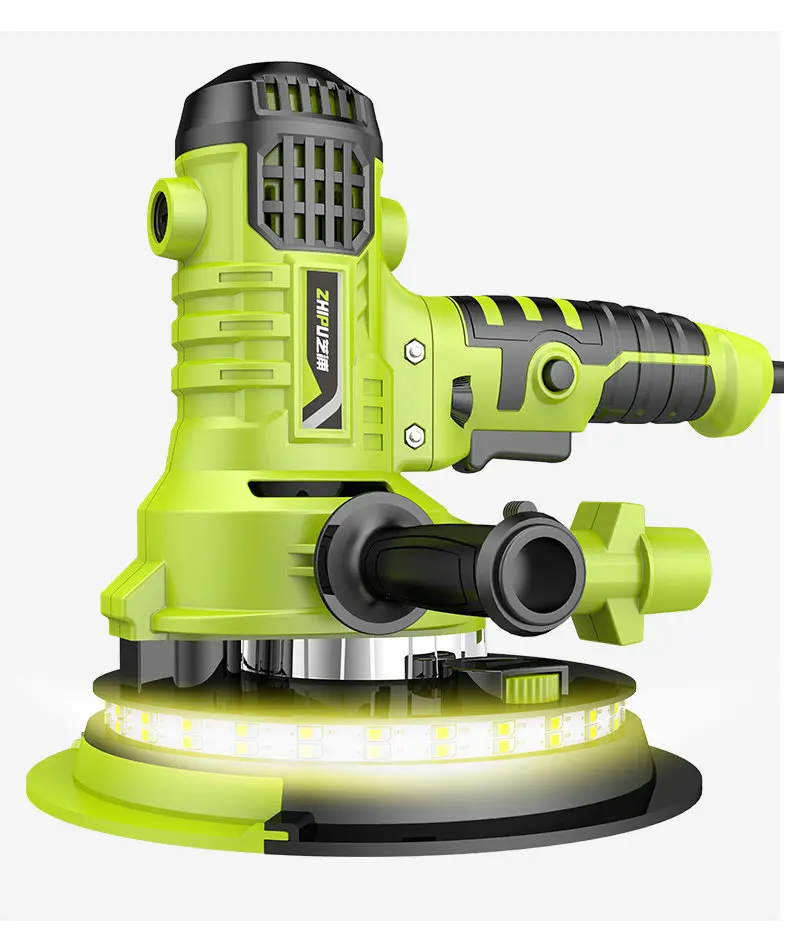 

AC220V 810W 180mm portable wall polishing machine, hand-held sanding machine, dust-free self-priming, adjustable speed