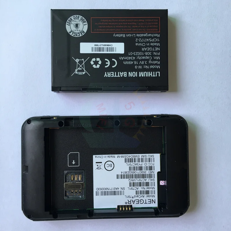 Разблокированный нетгир AC791L Jetpack AC 791s AC1200 мини 3g 4g wifi роутер слот для sim-карты 4340 мАч otg маленький портативный USB внешний аккумулятор Ch