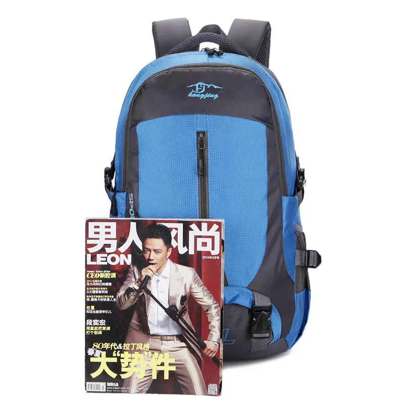 

2019 Spring And Summer New Style 45l Large Capacity Outdoor Backpack Korean-style Oxford Cloth Waterproof Nylon Mountaineering B