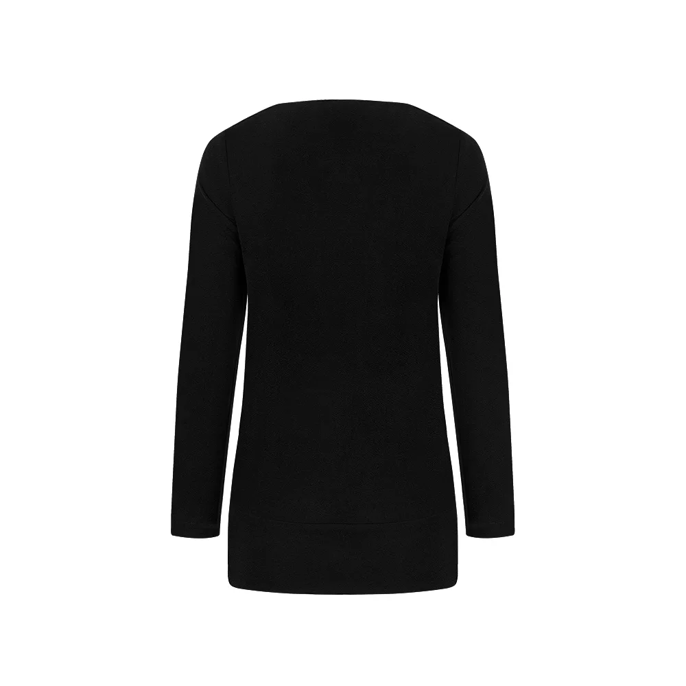 Women\'s V-neck Patchwork Daily Casual Tops Long Sleeve Tunic Top Fit Stripe T-shirt Office Comfy Plus Size Tee