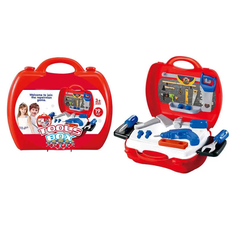  Cross Border Children Play House Suitcase Kitchen Tableware Cosmetics Tool Kit Character Play Docto - 4000211032699