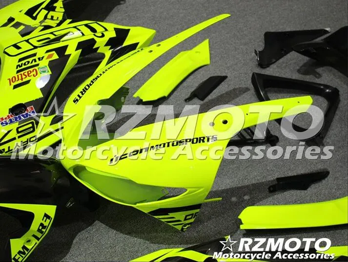 4 подарки инжектор ABS мотоцикл обтекатели комплект подходит для Triumph Daytona 675R 675 2009 2010 2011 2012 09 10 11 12 на заказ