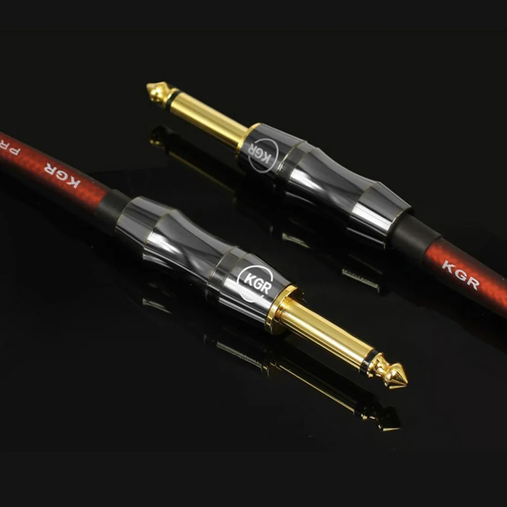 Skup KGR gitara elektryczna drut kabel instrument bass klawiatura pianina bęben redukcja szumów tarcza linia audio