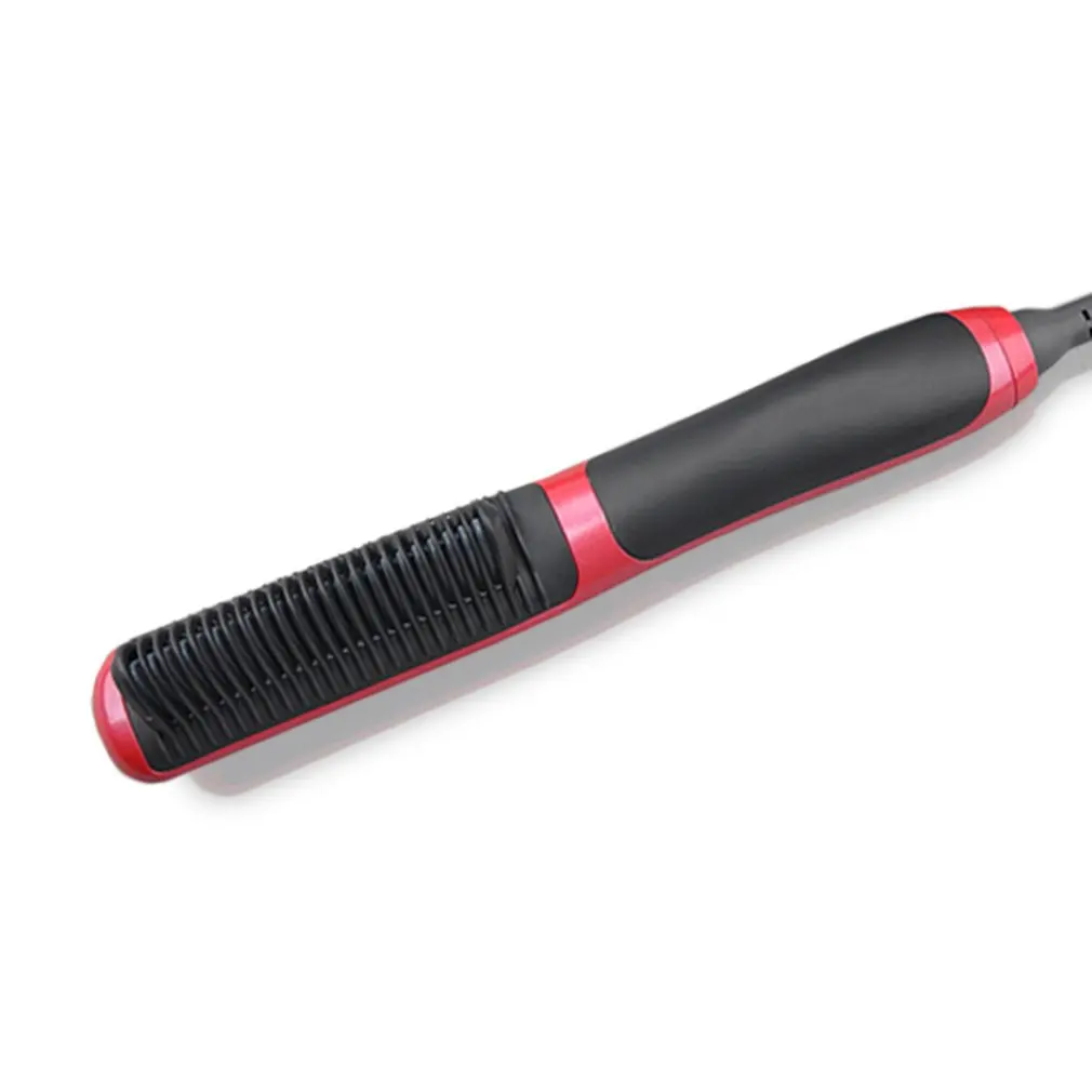 

Mini-roll Beard Hair Straightener Hairdressing Comb Straightening Brush Multifunctional Hair Curler Man Lady Electric Hair Tool