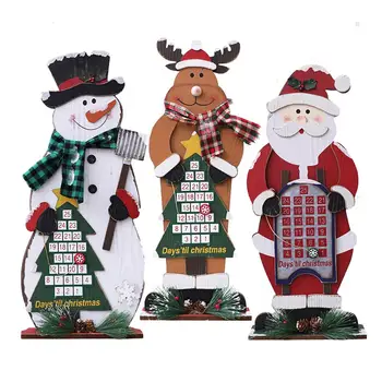 

Christmas Calendar Ornament Durable Beautiful Decor for Home