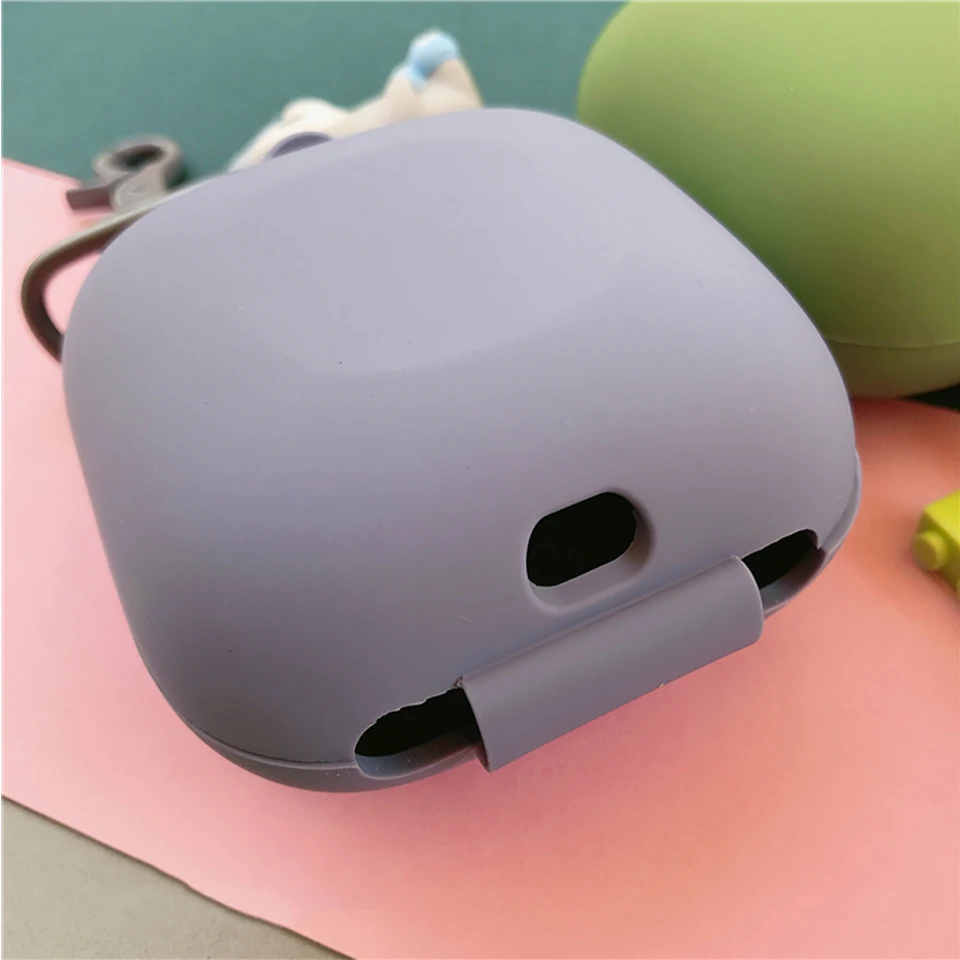 Cute Earphone Silicone Cover for Beats Powerbeats Pro Case Wireless Headphone Bag Bluetooth Earphone Accessories Anti shock Box