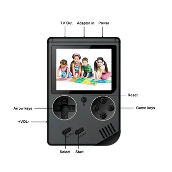 

400 Games MINI Game Boy Portable Retro Handheld 8 Bit Children Nostalgic Players Video Console for Child Nostalgic GameBoy