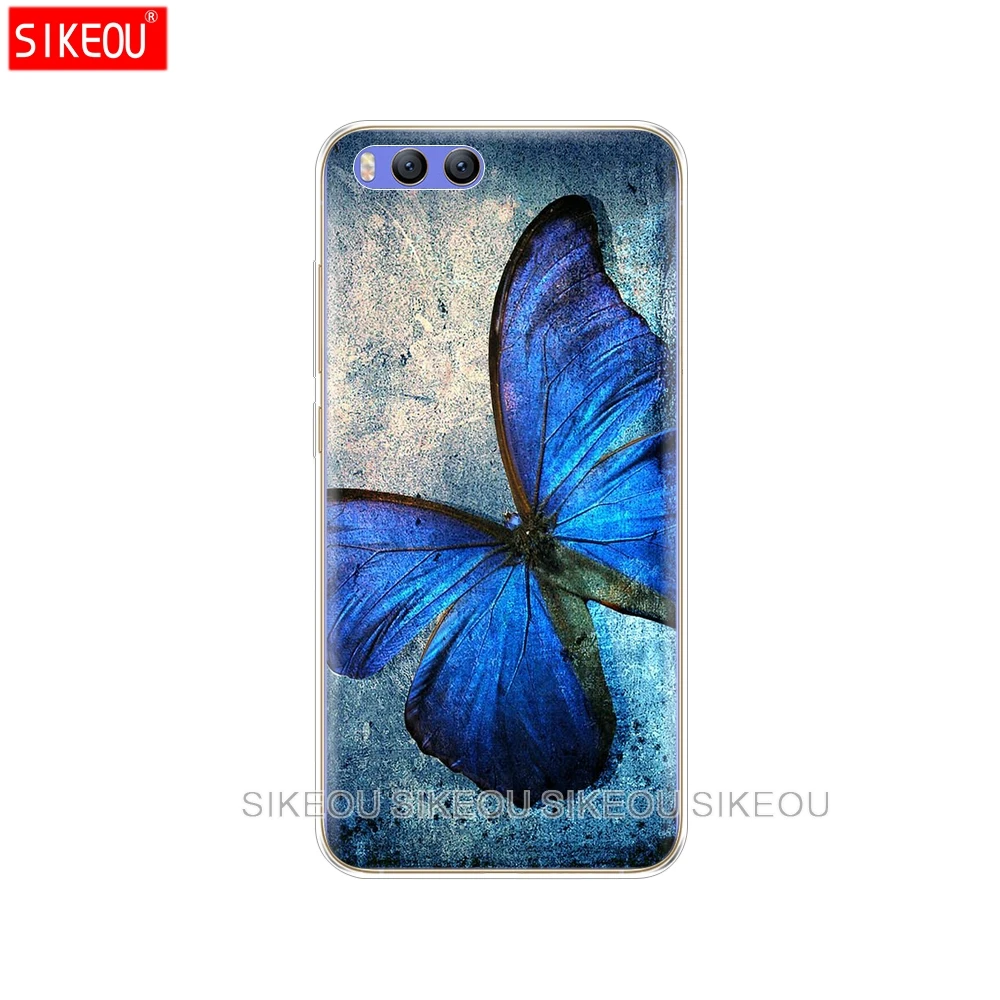 Силиконовый чехол для телефона Xiaomi Mi 6 xiaomi mi NOTE 3 Чехлы Mi6 Xiomi бабочка|Бамперы| |