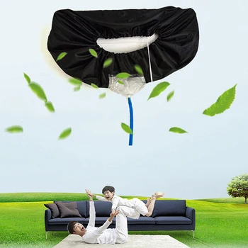 

Durable Air Conditioning Dustproof Waterproof Cover Air Conditioning Dust Cover Protect Storage Bag Clean Protective Cover