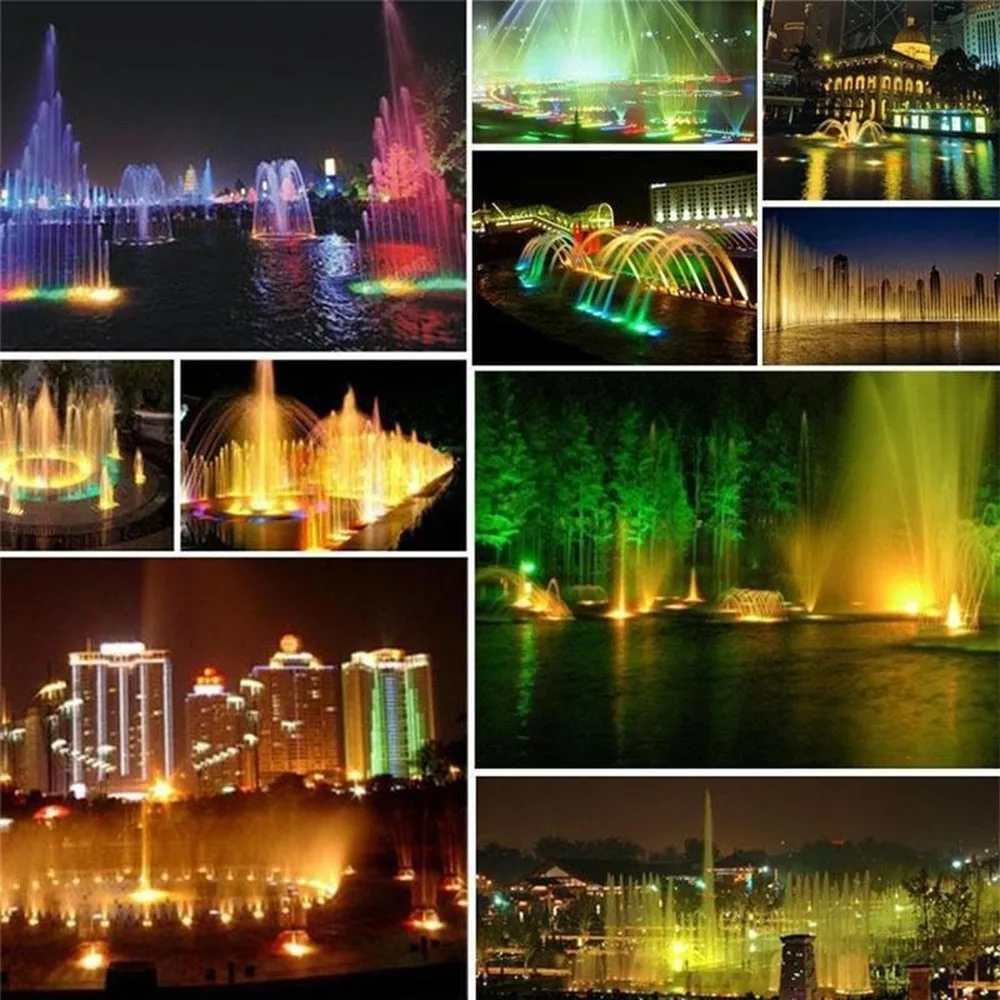 Светодиодный прожектор для бассейна водонепроницаемый IP65 RGB светодиодный