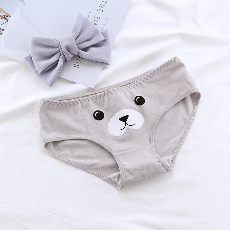 5 шт набор Мори Трусики для девочек Kawaii shiba Inu Doge японские милые хлопковые шорты для девочек, Для женщин с рисунком лисы, комплект с рисунком медведя в стиле "Лолита", нижнее белье