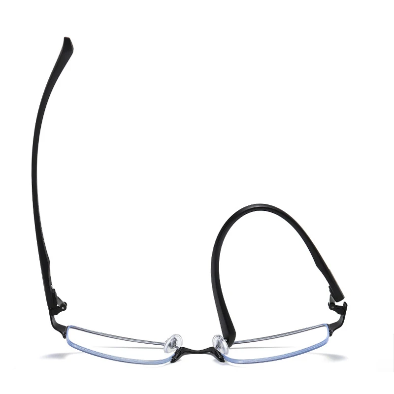 Seemfly анти Синие лучи очки для женщин и мужчин половина оправа простое стекло ретро оптические очки для близорукости очки унисекс мужские очки