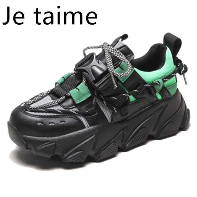 $US $20.51 Women's Casual Shoes Platform Walking Sneakers Woman Breathable Air Cushion Outdoor Solid Heighteni