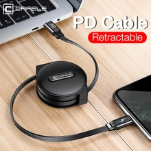CAFELE 18 Вт PD мини Быстрая зарядка Выдвижной кабель для iPhone 11 pro Xs Max XR