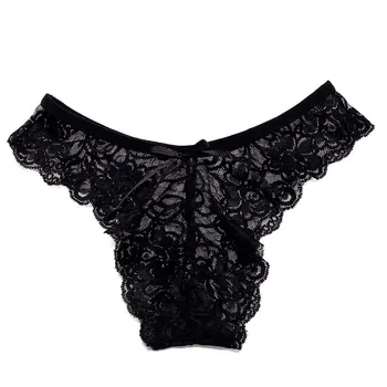 

Women Sexy Lace Briefs Panties Thongs G-string Lingerie Underwear Lingerie Push Up Underpants Comfortable Transparent Panties