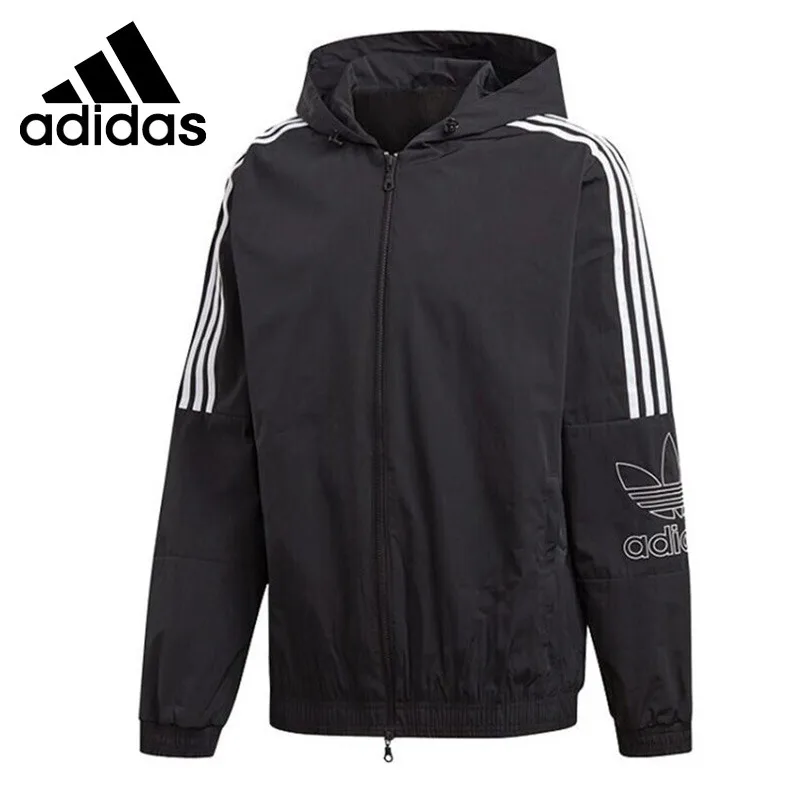 Original New Arrival Adidas Originals OUTLINE WB Men's jacket Hooded Sportswear