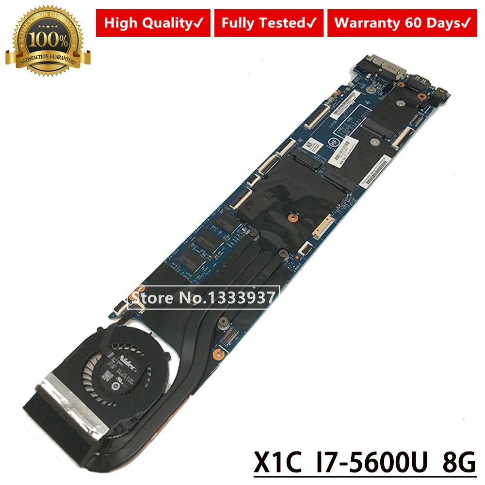 00HT349 материнская плата I7-5600U 8G для lenovo ThinkPad X1C X1 карбоновая Материнская плата ноутбука LMQ-1 MB 13268-1 448.01430.0011