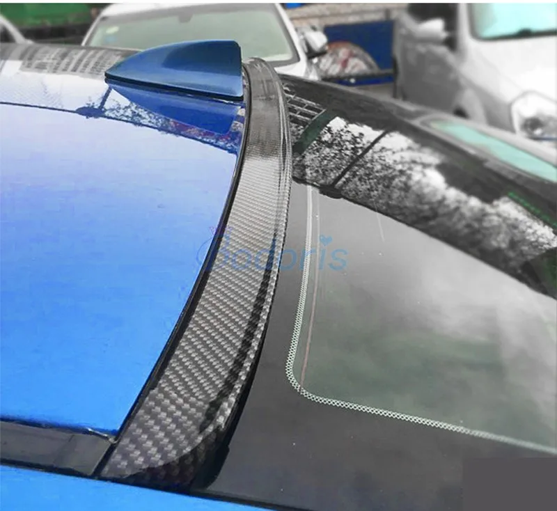 Аксессуары для Toyota Yaris, VIOS Corolla Camry 1,5 м Универсальный Цветной спойлер из углеродного волокна DIY Refit спойлер для автомобиля