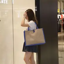 Портативная многоразовая большая сумка для покупок, сумка для хранения продуктов, органайзер F42A