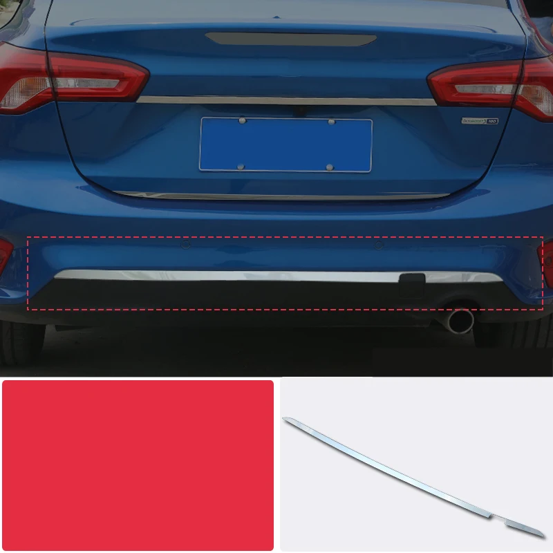 Lsrtw2017 Voor Ford Focus MK4 Kofferbak Achterklep Strip Versieringen Interieur Accessoires Chrome 2019 2020 2021 Roestvrij Staal Lsrtw2017 Voor Ford Focus MK4 Kofferbak Achterklep Strip Versieringen Interieur Accessoires Chrome 2019 2020 2021 Roestvrij Staal
